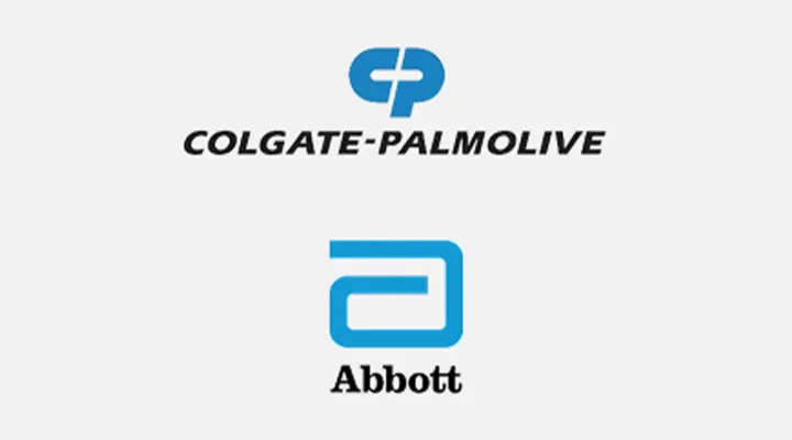 Colgate-Palmolive and Abbot logos