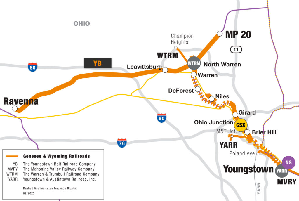 Youngstown Belt Railroad – A Genesee & Wyoming Company